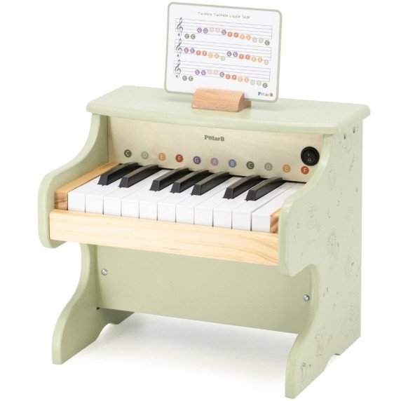 Viga Green Pianino mokymasis groti