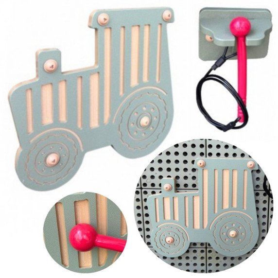 MASTERKIDZ Guiras muzikinis instrumentas Traktorius STEM priedai