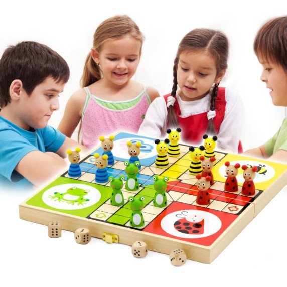 VIGA Medinis Ludo žaidimas