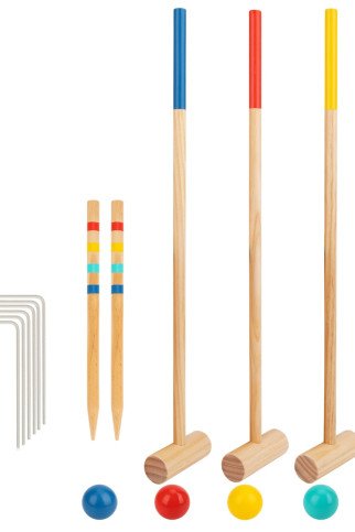 Medinis kroketo rinkinys (4 asmenims) Medinis kroketo rinkinys (4 asmenims)