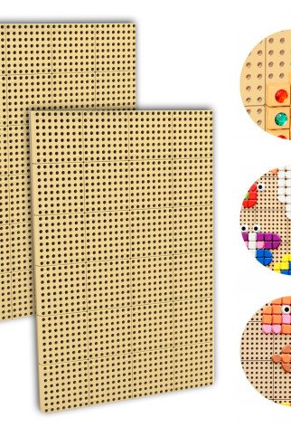 MASTERKIDZ Kūrybinė STEM Mokslinė Lenta, 2 Vnt. + Montavimo Skydas 120x80cm