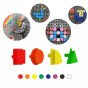MASTERKIDZ Geometrinių kištukų rinkinys (256 vnt.)