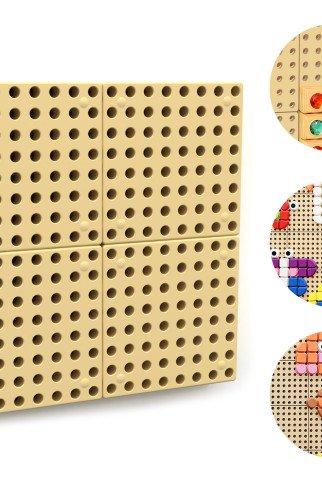MASTERKIDZ STEAM Mokomoji sienos plokštė - lenta (40 x 40 cm) MASTERKIDZ STEAM Mokomoji sienos plokštė - lenta (40 x 40 cm)