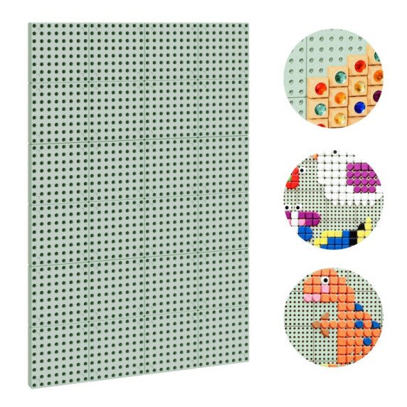 MASTERKIDZ Sienos skydelis Mokslo lentos Kūrybiški STEM lauko skydeliai + Montavimo skydelis 120x80cm