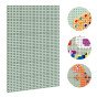 MASTERKIDZ Sienos skydelis Mokslo lentos Kūrybiški STEM lauko skydeliai + Montavimo skydelis 120x80cm