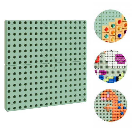 MASTERKIDZ STEAM Lauko edukacinė sienelė + Montavimo rėmas (40 X 40 cm)