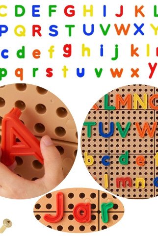 MASTERKIDZ Abėcėlės raidžių rinkinys - Didžiosios ir mažosios (122 vnt.) MASTERKIDZ Abėcėlės raidžių rinkinys - Didžiosios ir mažosios (122 vnt.)