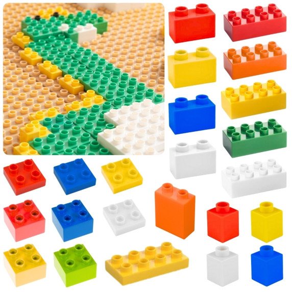 MASTERKIDZ STEM statybos blokų rinkinys, 135 vnt.