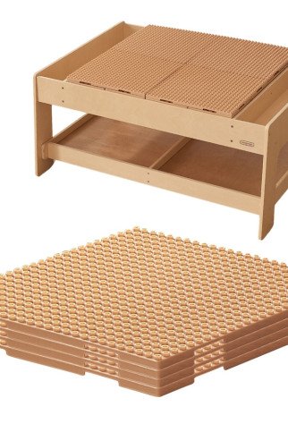 MASTERKIDZ Rinkinys, skirtas statyti su mažais blokais, sudarytas iš 4 skydelių. MASTERKIDZ Rinkinys, skirtas statyti su mažais blokais, sudarytas iš 4 skydelių.