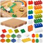 MASTERKIDZ STEM statybos blokų rinkinys 563 vnt. su skydeliais 4 vnt.