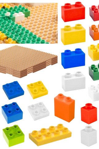 MASTERKIDZ STEM Konstravimo kaladėlių rinkinys (135 vnt. + 4 vnt. pagrindų) MASTERKIDZ STEM Konstravimo kaladėlių rinkinys (135 vnt. + 4 vnt. pagrindų)