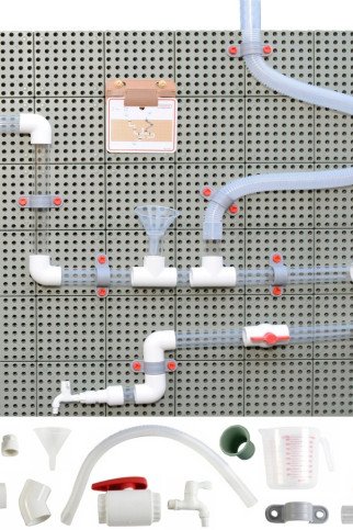 MASTERKIDZ STEM Valdymo Vamzdelių Sistema 84 Dalys Kambarių Tolygų Rėmuose MASTERKIDZ STEM Valdymo Vamzdelių Sistema 84 Dalys Kambarių Tolygų Rėmuose