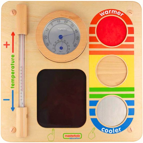 MASTERKIDZ Temperatūros pažinimo lentelė