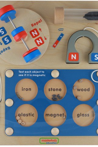 Mokymasis apie magnetinį trauką - lankstus Montesori sienos lentos su MASTERKIDZ Mokymasis apie magnetinį trauką - lankstus Montesori sienos lentos su MASTERKIDZ