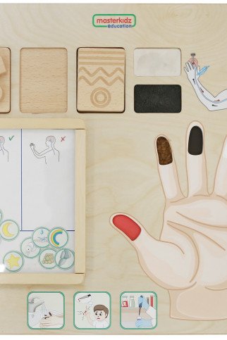 MASTERKIDZ Montessori Liečiamas Mokomasis Plokščiasbordis
