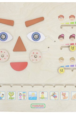 MASTERKIDZ Kaip Jūs Jaučiatės? Montessori Emocinio Mokymosi Lenta