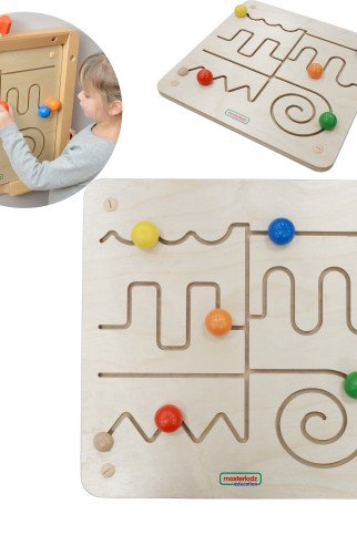 MASTERKIDZ Montessori Labirintas Mokomasis Žaidimo Lenta MASTERKIDZ Montessori Labirintas Mokomasis Žaidimo Lenta