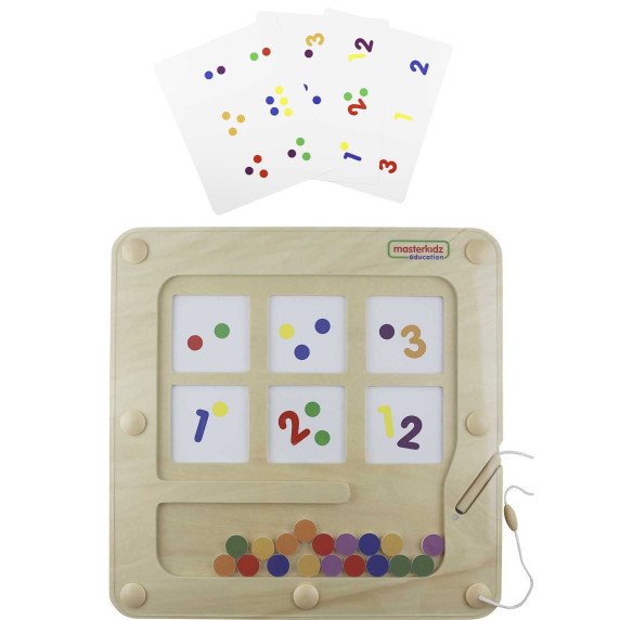 MASTERKIDZ Magnetinė lenta skaičiavimo mokymuisi