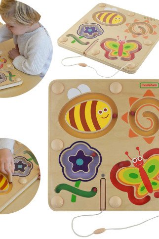 MASTERKIDZ Magnetinis labirintas Vabzdžių pasaulis - Planšetė