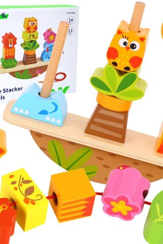 TOOKY TOY Gyvūnų Balansavimo Galvosūkis TOOKY TOY Gyvūnų Balansavimo Galvosūkis