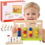 TOOKY TOY Loginė žaidimo laikas Puzzle Colors 30 Modeliai 18 vnt.