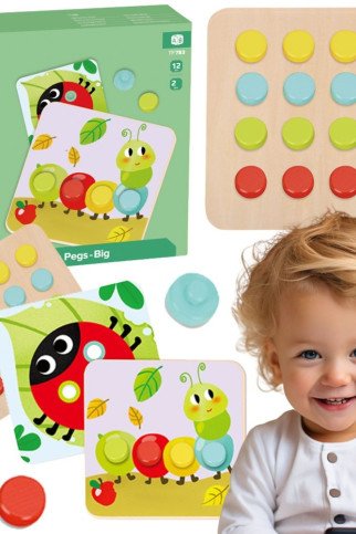 TOOKY TOY Žaislai su įdomiais blokais vaikams, mokymas atpažinti gyvūnus, formą, spalvas + lentos TOOKY TOY Žaislai su įdomiais blokais vaikams, mokymas atpažinti gyvūnus, formą, spalvas + lentos