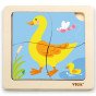 VIGA Patogus medinis Antsapelis puzzles su višta
