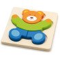 VIGA Kūdikio pirmoji Medinė puzzle Meškiukas
