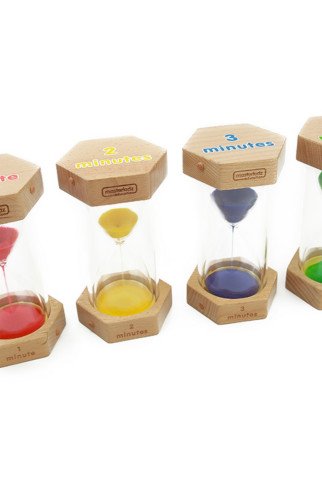 MASTERKIDZ Smėlio laikrodžio rinkinys - Mokymasis apie laiką MASTERKIDZ Smėlio laikrodžio rinkinys - Mokymasis apie laiką
