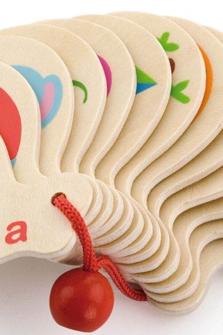 VIGA medinis Montessori abėcėlės ir anglų kalbos mokymo knyga VIGA medinis Montessori abėcėlės ir anglų kalbos mokymo knyga