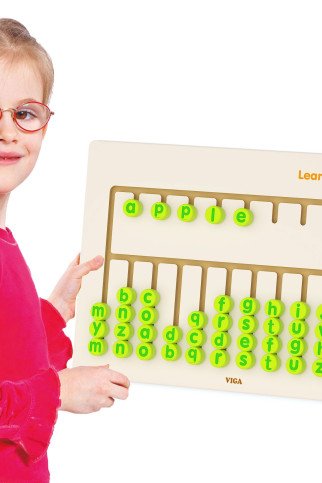 Viga Toys Abėcėlės mokymo jutiklinė lentelė
