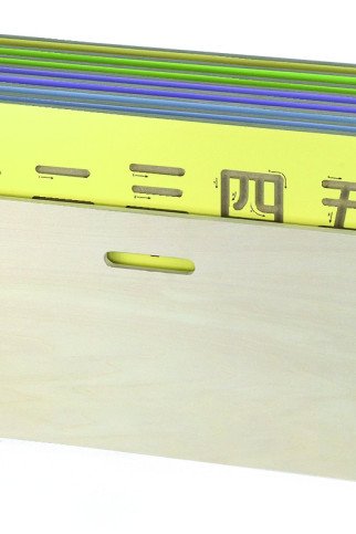 VIGA Medinis lentų organizatorius dėžutė FSC sertifikuota