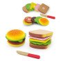 Viga Hamburger ir Sumuštinio Pjaustymo Rinkinys