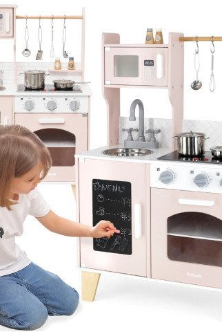 VIGA PolarB medinis virtuvės rinkinys su šviesa ir garsu + priedai VIGA PolarB medinis virtuvės rinkinys su šviesa ir garsu + priedai