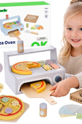 TOOKY TOY Picerija iš Medžio – Picos Krosnelės Priedai TOOKY TOY Picerija iš Medžio – Picos Krosnelės Priedai
