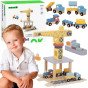 Medinis uosto kranas TOOKY TOY rinkinys