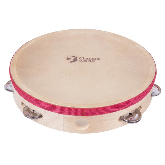 KLASIKINIS PASAULIS EDU Muzikinis instrumentas Būgnelis 25 cm