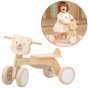 VIGA PolarB medinis riedulys Ruda Teddy Bear su minkštais ratais.