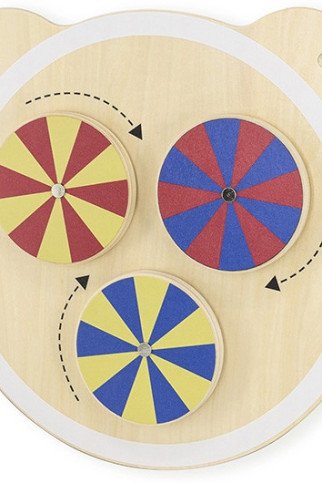 VIGA medinis lentos spalvos FSC Montessori sertifikatas