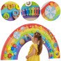 VIGA Medinis jutiklinio- manipuliavimo lenta EDU Rainbow FSC Sertifikatas