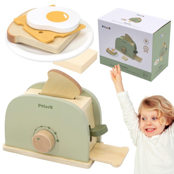 VIGA PolarB medinis duonkepėjas žalias + priedai