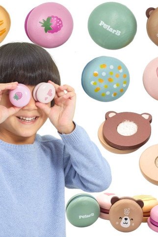 VIGA PolarB Mediniai sausainiai, Sausainiai, Saldainių rinkinys, Makaronai VIGA PolarB Mediniai sausainiai, Sausainiai, Saldainių rinkinys, Makaronai