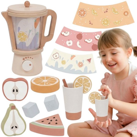TOOKY TOY virtuvinis blenderis su priedais - 18 dalys