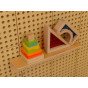 MASTERKIDZ Aksesuarų lentyna 40 cm - MOKSLO IR KŪRYBIŠKUMO lentynėlis STEM mokslui