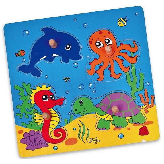 VIGA Medinis Puzzle jūros puzzle staigmena