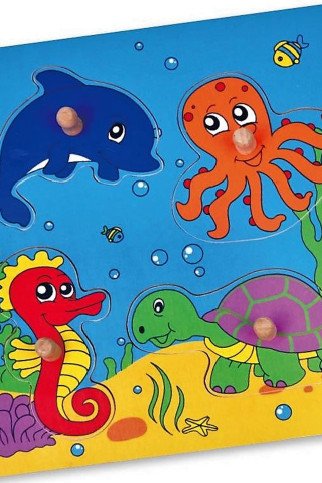 VIGA Medinis Puzzle jūros puzzle staigmena VIGA Medinis Puzzle jūros puzzle staigmena