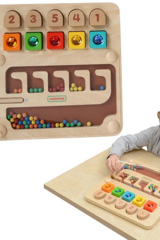 MASTERKIDZ Montessori Skaičiavimo lavinimo labirintas MASTERKIDZ Montessori Skaičiavimo lavinimo labirintas