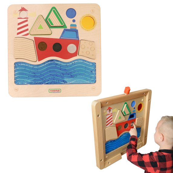 MASTERKIDZ Montessori vandenyno buriavimo pojūčių lenta