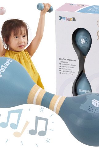 VIGA PolarB Maracas muzikinis instrumentas vaikams Rattle