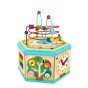 TOOKY TOY interaktyvi Medžio Montesorio šešiakampė atidarymo dėžutė